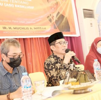Legislator Makassar Muchlis Misbah Sosialisasikan Perda ASI Ekslusif