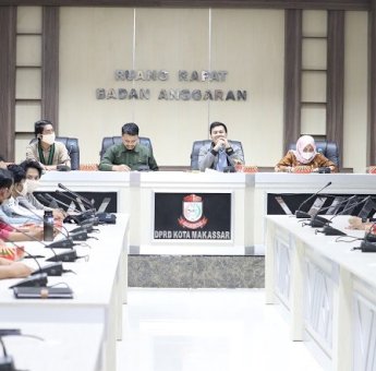 Pimpinan DPRD Makassar Terima Kunjungan HMI UNM, ini yang Dibahas