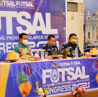 Hadiri Kongres Ke-5 Asosiasi Futsal Provinsi, Wagub Sulsel: Olahraga Jangan DIbawa Ke Ranah Politik