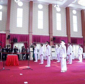 Nurdin Abdullah Resmi Lantik 11 Kepala Daerah Hasil Pilkada Serentak 2020