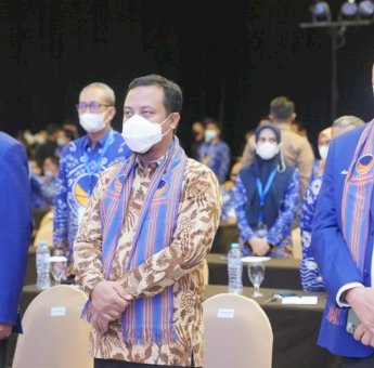 Andi Sudirman Ajak Partai NasDem Bangun Sulsel