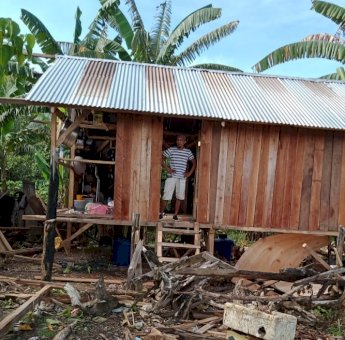 Rumahnya Dirusak, Warga Desa Lahaji Muna Barat Nilai Polsek Kusambi Tak Serius Usut Aduannya