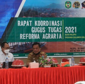 BPN Gelar Rakor Gugus Tugas Reformasi Agraria, Pemkot Palopo Apresiasi dan Beri Dukungan