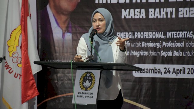 Bupati Luwu Utara Indah Putri Indriani