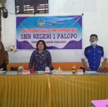 Mendekati Ujian Sekolah, SMKN 1 Palopo Susun Naskah Soal