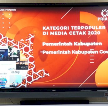 Gowa Berhasil Jadi Kabupaten Terpopuler di Media Cetak Tahun 2020