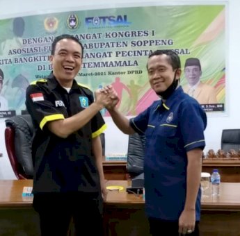 Masing-masing Pimpin Organisasi Sepak Bola di Soppeng, 2 Orang Ini Miliki Latar Belakang Profesi yang Sama