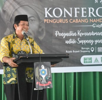 Konfercab NU Soppeng, Bupati Andi Kaswadi: Diharapkan Menjadi Penyejuk Masyarakat