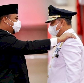 Dilantik Plt Gubernur Sulsel, Budiman Resmi Jabat Bupati Luwu Timur