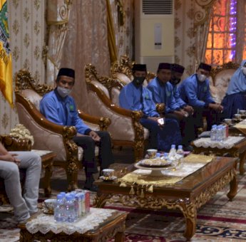 Temui Bupati Andi Seto, BKPRMI Akan Bermitra dengan Pemkab Sinjai Dibidang Keagamaan