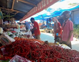 Sehari Jelang Ramadhan: Harga Cabai di Sinjai Makin Pedas, Naik Hampir 2 Kali Lipat