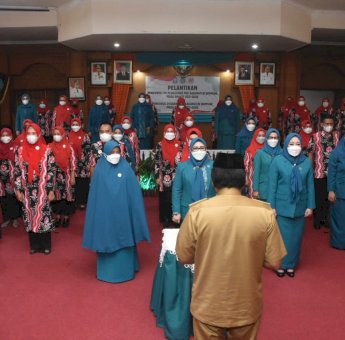 Lantik Pengurus Dekranasda dan Pengurus PPK Soppeng, Andi Kaswadi: Jaga Imun dan Iman