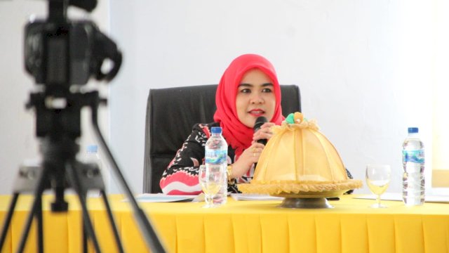 Kepala Seksi layanan dan hubungan Media, Nasyithah Usman.