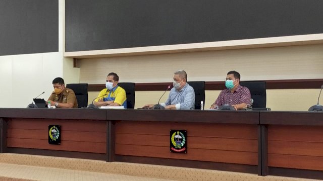 Rapat Koni Sulsel, Selasa (13/04/2021).