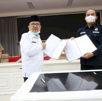 KPU dan Wali Kota Palopo Teken MoU Penetapan Kampung Demokrasi