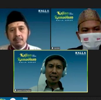 Kalla Group Gelar Kajian Ramadhan Virtual Bersama Ustadz Muh. Zaitun Rasmin