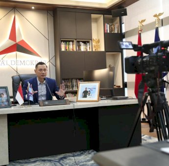 Jadi Pembicara dalam Webinar School of Parliament 2021, AHY Harap Anak Muda Siap Hadapi Tantangan Demokrasi Indonesia