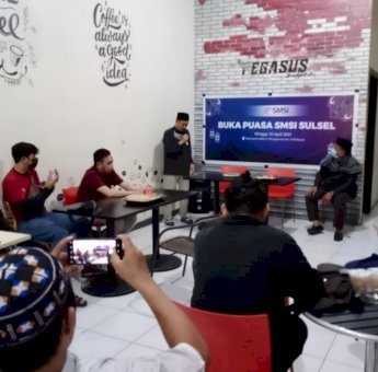 SMSI Sulsel Gelar Buka Puasa Bersama, Ustaz Ridwan Sese Ingatkan 6 Amalan Ramadan