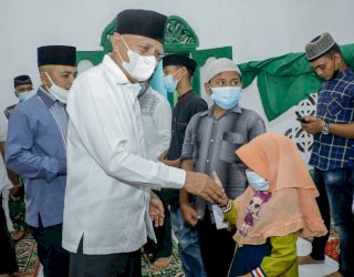 Safari ke Desa Ofa Padang Mahondang Bupati Asahan Imbau Masyarkat Taat Protokol Kesehatan