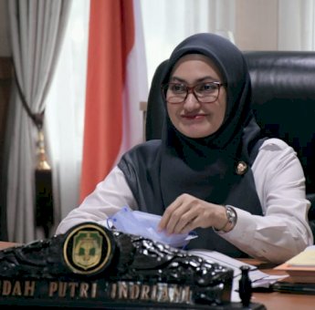 Mensos Tri Rismaharani, Bupati Luwu Utara Indah Putri Indriani Bicara Kiprah Perempuan di Masa Pandemi
