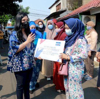 Peringati Hari Kartini 2021, Srikandi Partai Demokrat Bantu Modal Usaha UMKM Difabel Perempuan