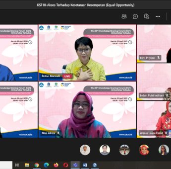 Satu Forum di KSF 2021 Menteri dan Kepala Daerah Perempuan Bahasa Akses Kesetaraan