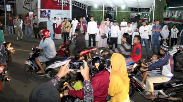 Foto. Pelepasan takbir yang digelar beberapa tahun lalu, tetapi untuk 2 tahun berturut turut Takbir Keliling dilarang oleh pihak kepolisian Sinjai