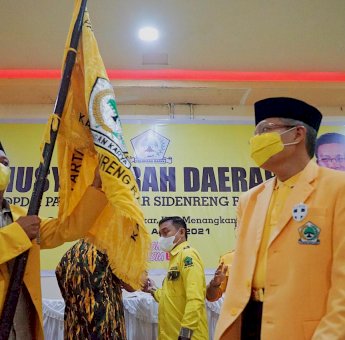 Zulkifli Zain Terpilih Aklamasi Pimpin Golkar: Siap Menangkan Pilkada Sidrap