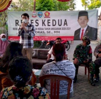 Warga Minasa Upa Keluhkan Infrastruktur, Eric Horas: Akan Saya Perjuangkan