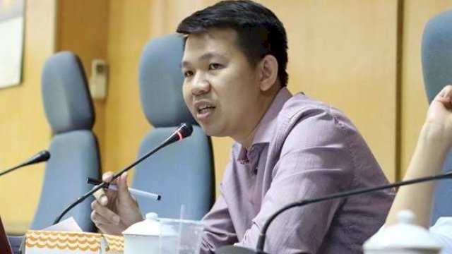 Ketua Fraksi Gerindra DPRD Kota Makassar, Eric Horas.