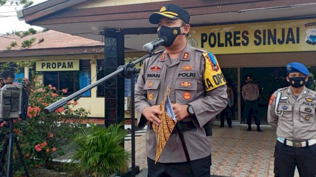 Kapolres Sinjai, AKBP Iwan Irmawan.