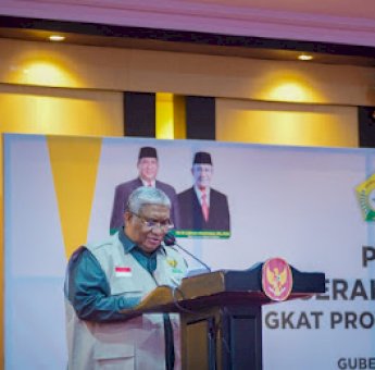 Luncurkan Gerakan Cinta Zakat, Ali Mazi Minta Pengelolaan yang Transparan Kepada Baznas Sultra