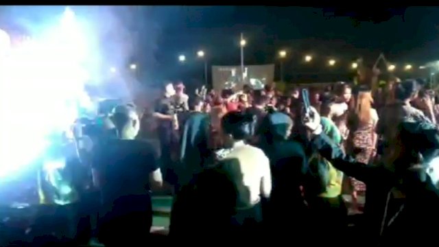 Pesta ulangtahun diduga tidak menerapkan Protokol Kesehatan (Protkes) Covid-19 di Kota Palopo viral dimedia sosial.
