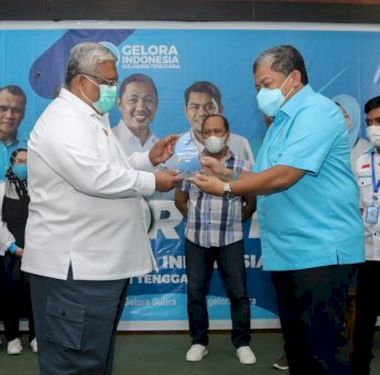 Buka Rakorwil Partai Gelora Sultra, Gubernur Ali Mazi Paparkan Progres Pembangunan Daerah