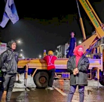 Pemkab Gowa Respon Cepat Keresahan Warga Terkait Papan Reklame Akibat Angin Kencang