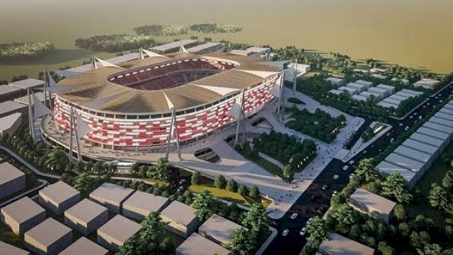 Desain Stadion Mattoanging. (Istimewa)