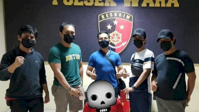 Polsek Wara melalui Tim Rangers berhasil menangkap Pemuda berinisial T di Kelurahan Ponjalae, Kecamatan Wara Timur, Kota Palopo.