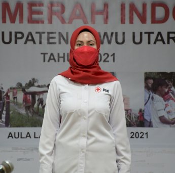 Aklamasi, Indah Putri Indriani Kembali Pimpin PMI Luwu Utara