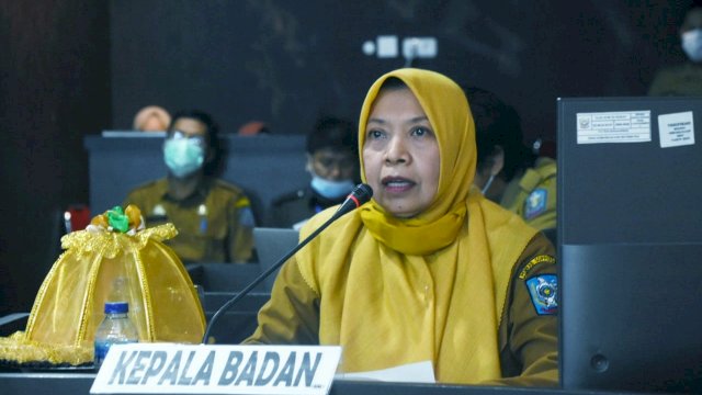Kepala Bappelitbangda Kabupaten Soppeng, Andi Nurlina.