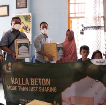 Berbagi di Bulan Ramadhan, Kalla Beton Beri Santunan ke Tiga Panti Asuhan