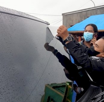 Permudah Distribusi Dimasa Larangan Mudik, Mobil Pengangkut Ikan di Sinjai Dilabeli Stiker Khusus