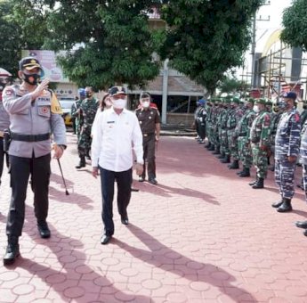 Hadiri Apel Gelar Pasukan OPS Ketupat Toba 2021, H. Surya: Kita Jaga Ketat Jalur Perbatasan Asahan