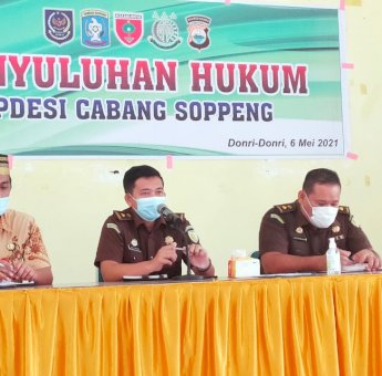 Kejari Soppeng Fokus Penyuluhan Hukum Hingga Ke Desa