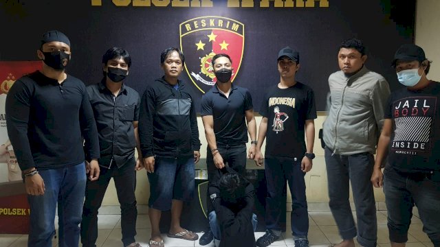 Polsek Wara, Kota Palopo Meringkus Pelaku Pencurian Sepeda Motor, Sabtu (8/5/2021) malam.