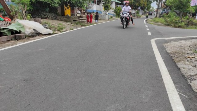 Bersumber Dari DID, Empat Ruas Jalan di Sinjai Utara Tuntas Dikerjakan
