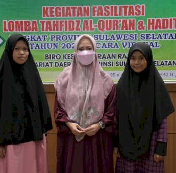Widya Khoirunnisa asal Luwu Utara Juara I Lomba Tahfidz Quran Tingkat Provinsi