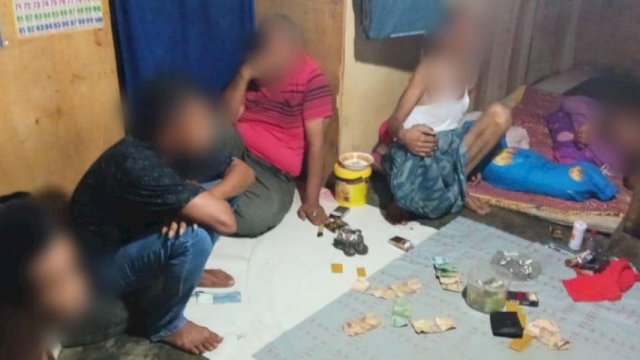 Main Judi Qiu-qiu, Enam Warga Soppeng Diamankan Polisi