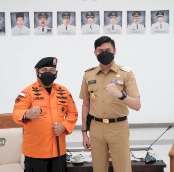 Adnan Minta Basarnas Terus Bangun Sinergi Dalam Upaya Penanggulangan Bencana di Gowa