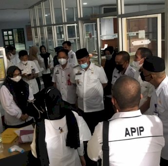 Sidak Pasca Lebaran Idul Fitri 1442 H, Wabup Soppeng Tak Temukan PNS Langgar Aturan