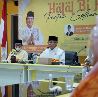 Halal Bihalal Bersama Kader, Taufan Pawe Minta Musda Tidak Ada Kegaduhan